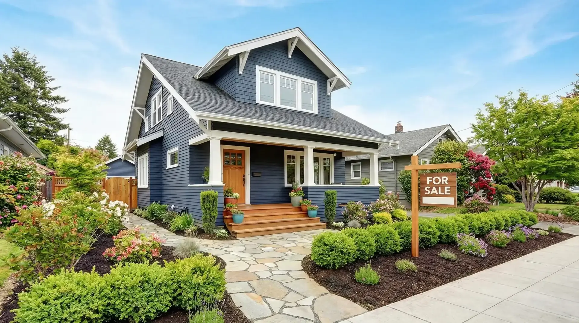 Renovated investment property exterior in the Seattle area